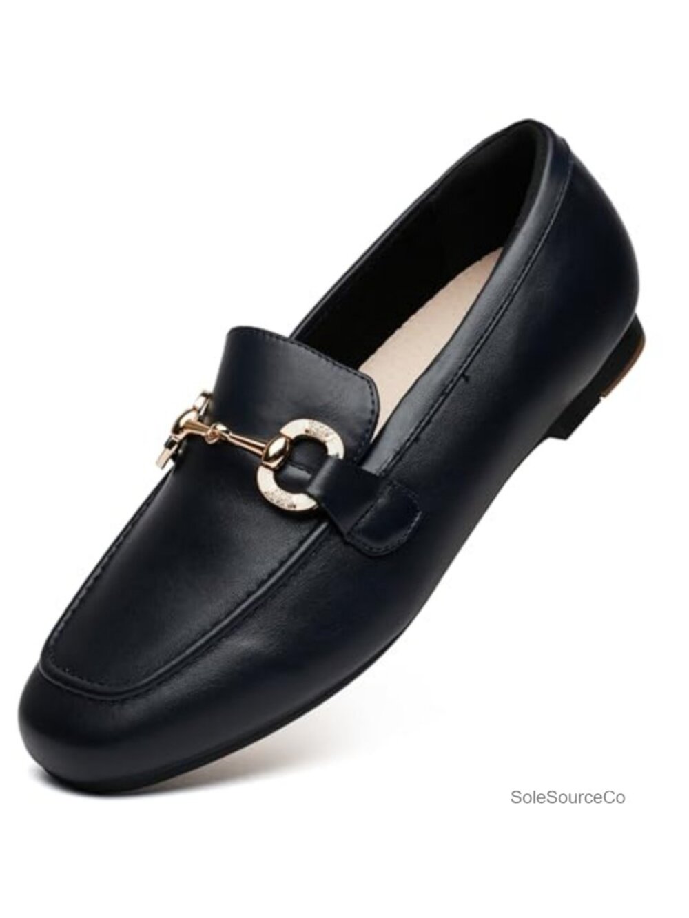 Women's Low Heel Slip On Loafers Comfortable Driving Flats